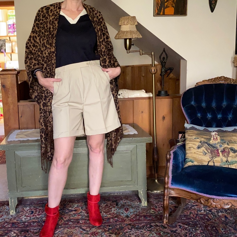 Leopard Print Tunic By Croft & Barrow - image 6